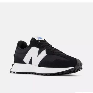 New Balance 327 - Black with White